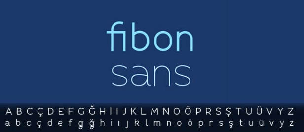 Fibon Sans Flat, Thin Type Font Free Download